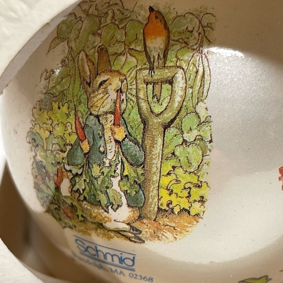 SCHMID 1993 BEATRIX POTTER COMMEMORATIVE CHRISTMAS ORNAMENT New in Box - Picture 7 of 12